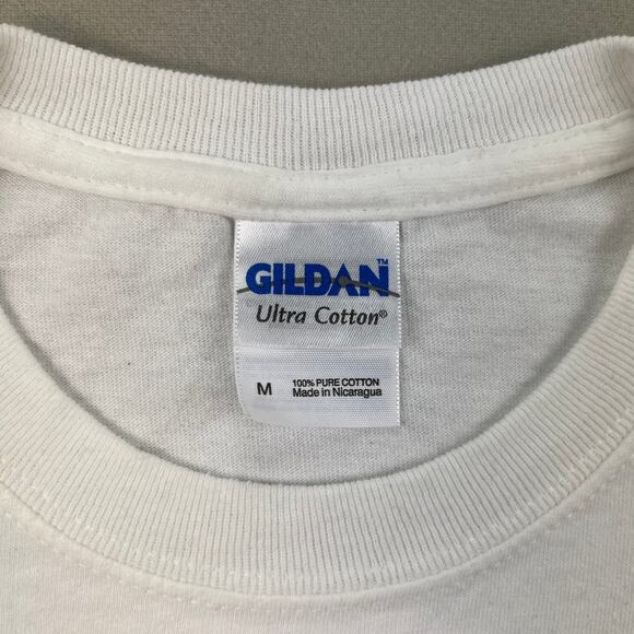 Vintage Capcom Bionic Commando T-Shirt Adult Medium White Pop Goes Dictator Game - Picture 7 of 10